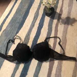 Black Lace Bra